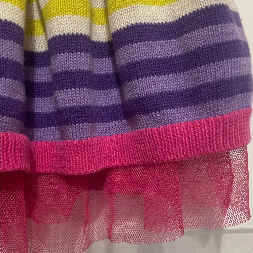The Children’s Place Striped Mulit Color Dress Long Sleeve Size 3T